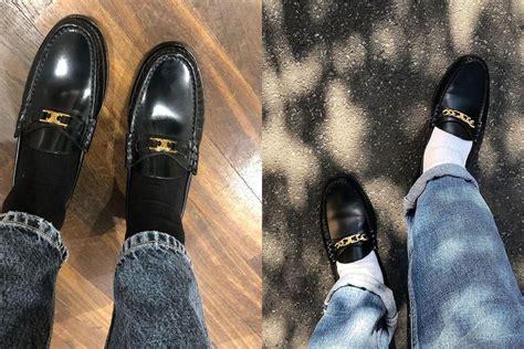 celine loafers